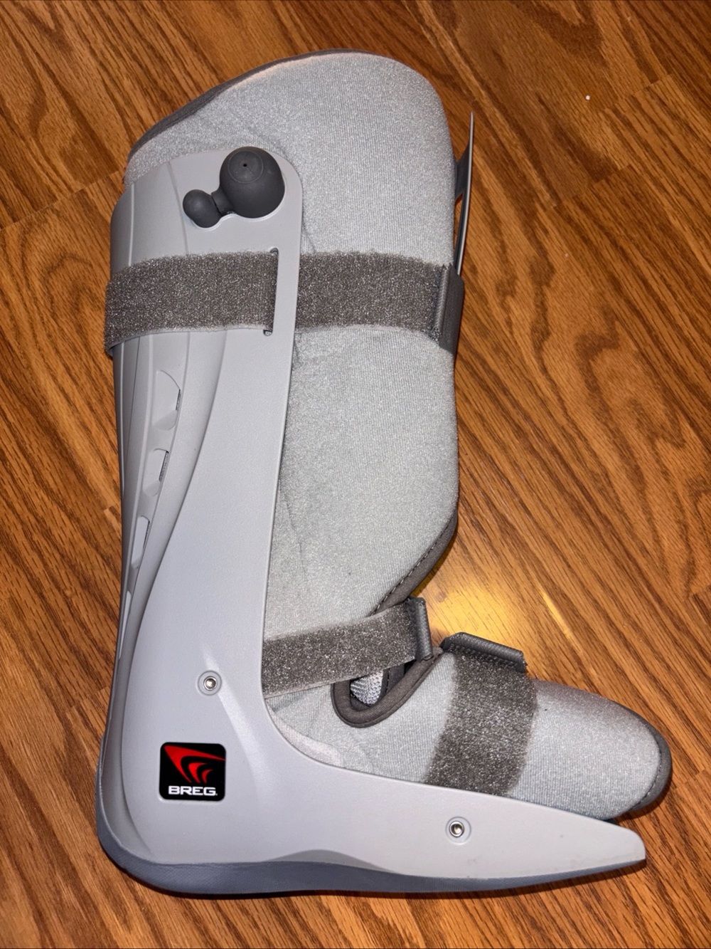 Breg BL525003 Walker Genesis Mid-Calf 3 Strap Boot Size Small Gray